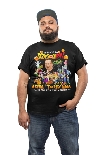 MĘSKA KOSZULKA DRAGON BALL MANGA ANIME AKIRA TORIYAMA THANK YOU FOR THE MEMORIES 6