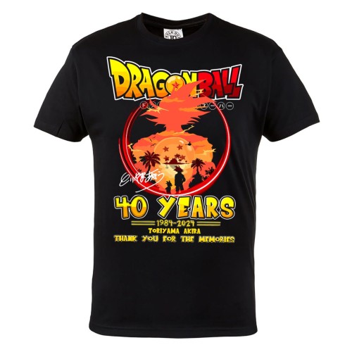 MĘSKA KOSZULKA DRAGON BALL 40 LAT MANGI ANIME AKIRA TORIYAMA 3