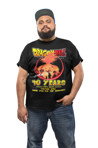 MĘSKA KOSZULKA DRAGON BALL 40 LAT MANGI ANIME AKIRA TORIYAMA 6