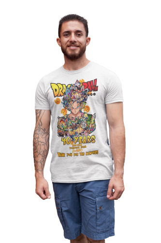 MĘSKA KOSZULKA DRAGON BALL MANGA ANIME GOKU POSTACIE AKIRA TORIYAMA 4