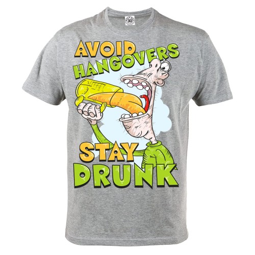 KOSZULKA ŚMIESZNE AVOID HANGOVERS STAY DRUNK 6