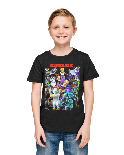 DZIECIĘCA BAWEŁNIANA KOSZULKA NA PREZENT GRA ROBLOX 4