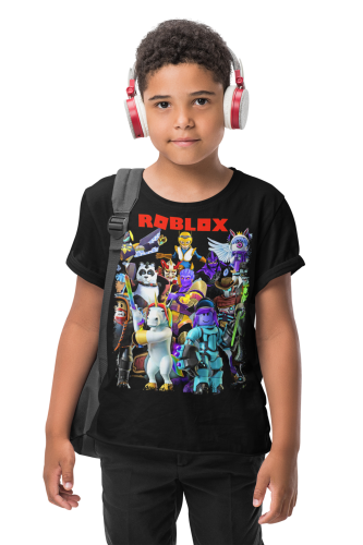 DZIECIĘCA BAWEŁNIANA KOSZULKA NA PREZENT GRA ROBLOX 7