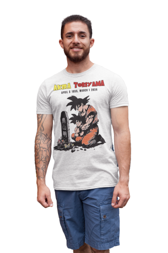 MĘSKA KOSZULKA DRAGON BALL MANGA ANIME AKIRA TORIYAMA GOKU I GOHAN 4