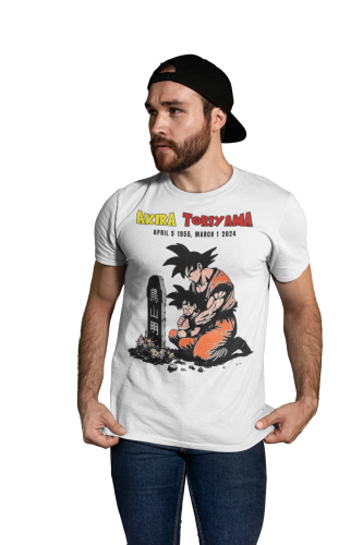 MĘSKA KOSZULKA DRAGON BALL MANGA ANIME AKIRA TORIYAMA GOKU I GOHAN 3