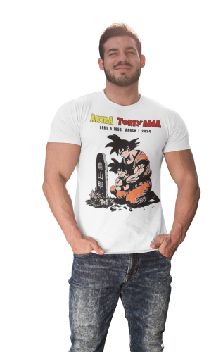 MĘSKA KOSZULKA DRAGON BALL MANGA ANIME AKIRA TORIYAMA GOKU I GOHAN 7