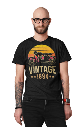 KOSZULKA PREZENT NA 30 URODZINY DLA FACETA MOTOCYKLISTY 1994 VINTAGE TORBA GRATIS 3