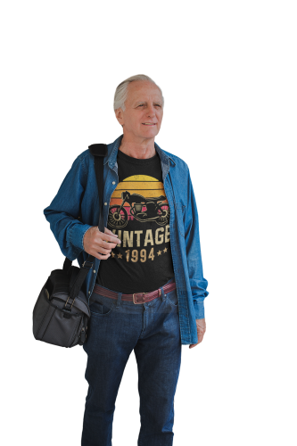 KOSZULKA PREZENT NA 30 URODZINY DLA FACETA MOTOCYKLISTY 1994 VINTAGE TORBA GRATIS 6