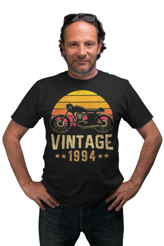 KOSZULKA PREZENT NA 30 URODZINY DLA FACETA MOTOCYKLISTY 1994 VINTAGE TORBA GRATIS 8