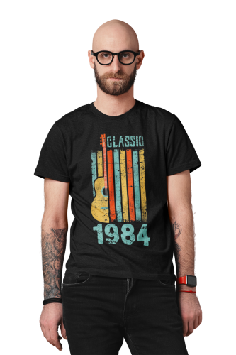 KOSZULKA PREZENT NA 40 URODZINY DLA FACETA GITARZYSTY 1984 CLASSIC TORBA GRATIS 3