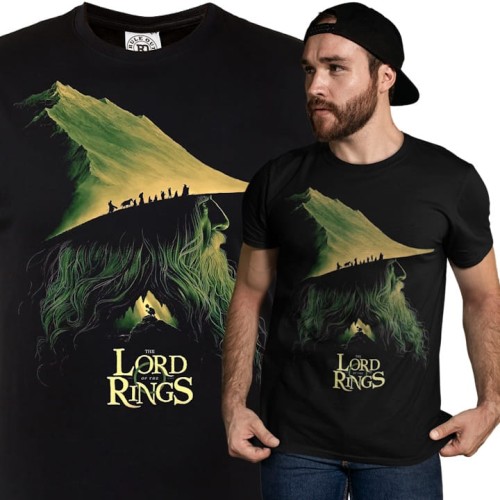 MĘSKA KOSZULKA DLA FANA KULTOWA SERIA FILM WŁADCA PIERŚCIENI 1