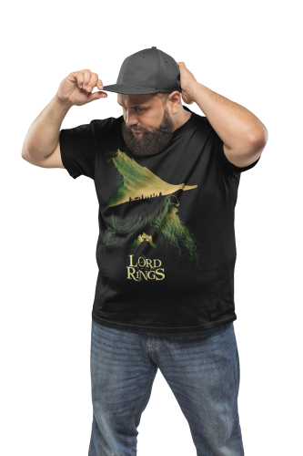 MĘSKA KOSZULKA DLA FANA KULTOWA SERIA FILM WŁADCA PIERŚCIENI 5