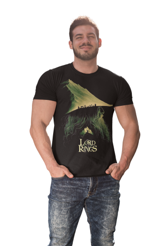 MĘSKA KOSZULKA DLA FANA KULTOWA SERIA FILM WŁADCA PIERŚCIENI 7