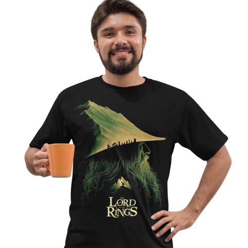 MĘSKA KOSZULKA DLA FANA KULTOWA SERIA FILM WŁADCA PIERŚCIENI 9