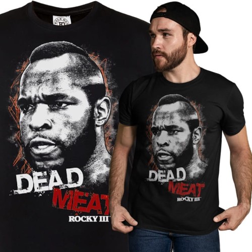 MĘSKA KOSZULKA FILMOWA ROCKY III DEAD MEAT 1
