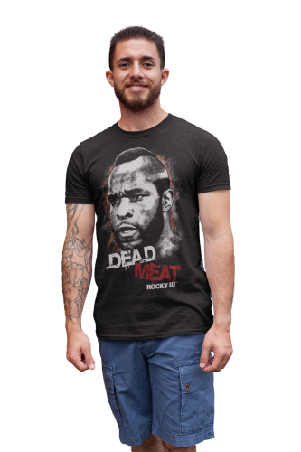 MĘSKA KOSZULKA FILMOWA ROCKY III DEAD MEAT 4