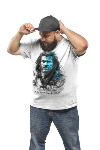 MĘSKA KOSZULKA FILMOWA BRAVEHEART WALECZNE SERCE MEL GIBSON 5