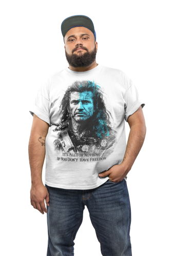 MĘSKA KOSZULKA FILMOWA BRAVEHEART WALECZNE SERCE MEL GIBSON 6