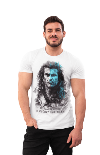 MĘSKA KOSZULKA FILMOWA BRAVEHEART WALECZNE SERCE MEL GIBSON 8