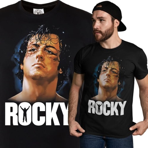 MĘSKA KOSZULKA FILMOWA ROCKY BALBOA BOKSER 1