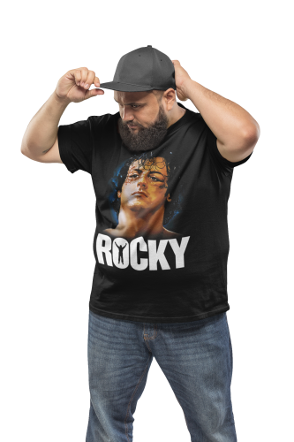 MĘSKA KOSZULKA FILMOWA ROCKY BALBOA BOKSER 5