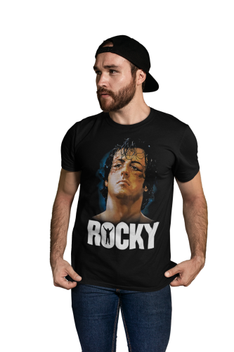 MĘSKA KOSZULKA FILMOWA ROCKY BALBOA BOKSER 3