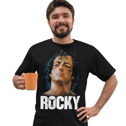 MĘSKA KOSZULKA FILMOWA ROCKY BALBOA BOKSER 9