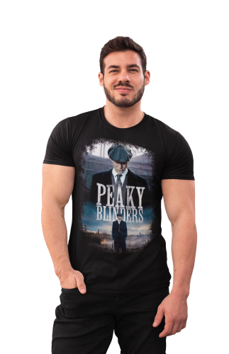 MĘSKA KOSZULKA SERIALOWA PEAKY BLINDERS TOMMY SHELBY 8