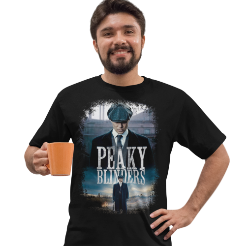 MĘSKA KOSZULKA SERIALOWA PEAKY BLINDERS TOMMY SHELBY 9