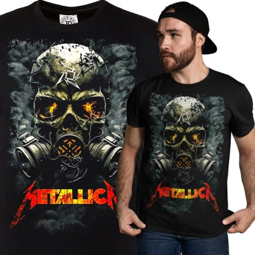 MĘSKA KOSZULKA MUZYCZNA METALLICA NA KONCERT CZACHA 1