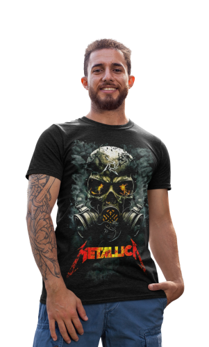 MĘSKA KOSZULKA MUZYCZNA METALLICA NA KONCERT CZACHA 4