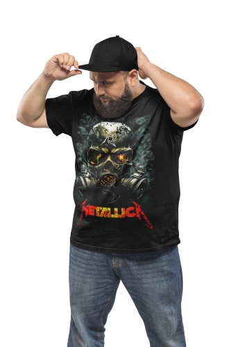 MĘSKA KOSZULKA MUZYCZNA METALLICA NA KONCERT CZACHA 5