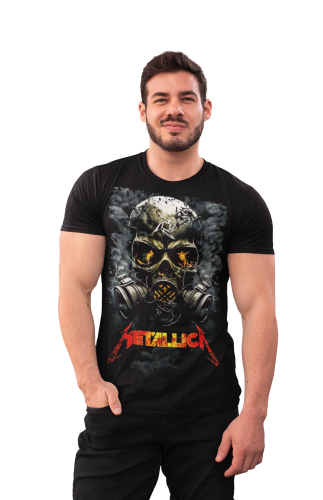 MĘSKA KOSZULKA MUZYCZNA METALLICA NA KONCERT CZACHA 8