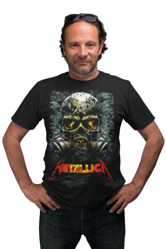 MĘSKA KOSZULKA MUZYCZNA METALLICA NA KONCERT CZACHA 9