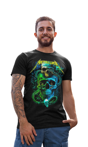 MĘSKA KOSZULKA MUZYCZNA METALLICA NA KONCERT CZACHA 4