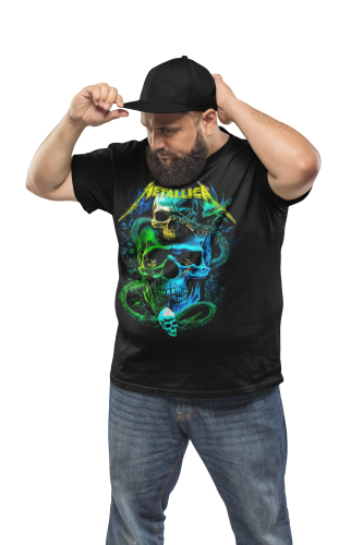 MĘSKA KOSZULKA MUZYCZNA METALLICA NA KONCERT CZACHA 5