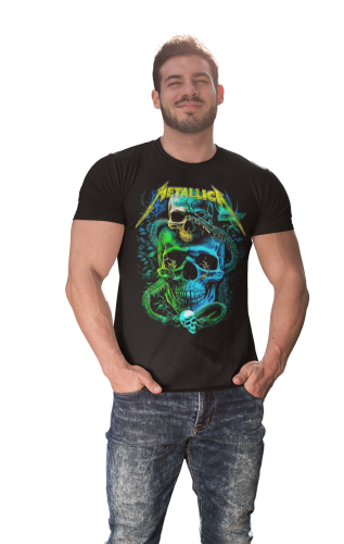 MĘSKA KOSZULKA MUZYCZNA METALLICA NA KONCERT CZACHA 7