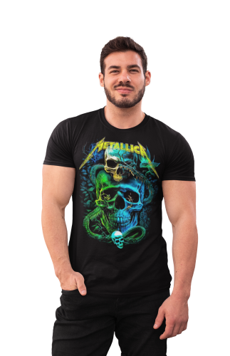 MĘSKA KOSZULKA MUZYCZNA METALLICA NA KONCERT CZACHA 8