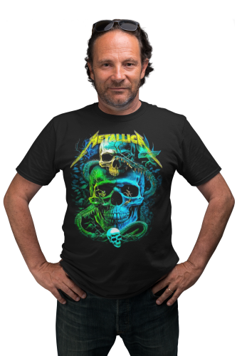 MĘSKA KOSZULKA MUZYCZNA METALLICA NA KONCERT CZACHA 9