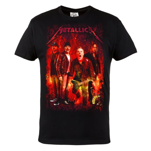 MĘSKA KOSZULKA MUZYCZNA METALLICA NA KONCERT CZŁONKOWIE ZESPOŁU 2