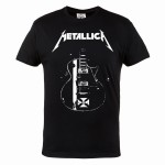 MĘSKA KOSZULKA BAWEŁNIANA MUZYCZNA GITARA METALLICA