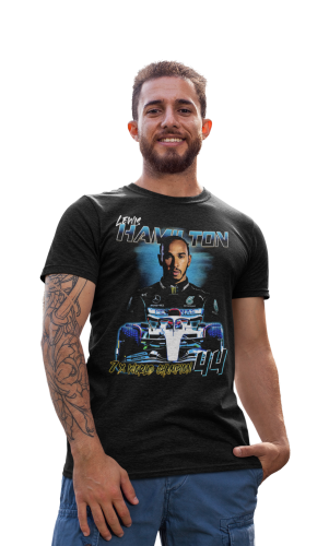 MĘSKA KOSZULKA MOTORYZACYJNA MERCEDES LEWIS HAMILTON WYŚCIGI F1 4