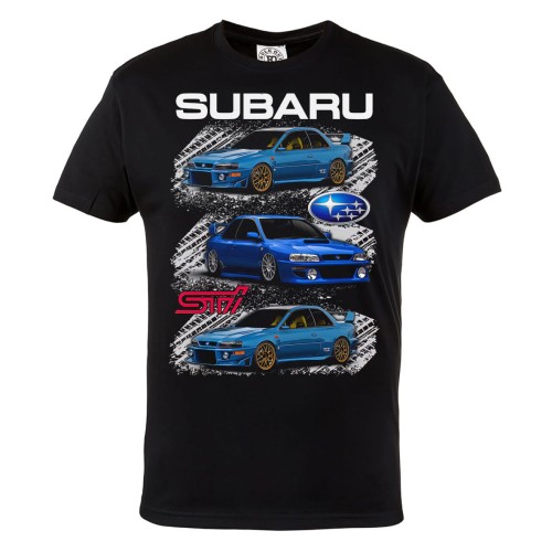 MĘSKA KOSZULKA MOTORYZACYJNA SUBARU STI 2