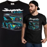MĘSKA KOSZULKA MOTORYZACYJNA TOYOTA SUPRA