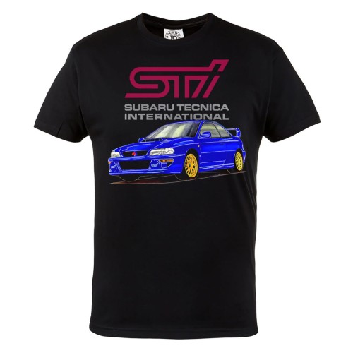 MĘSKA KOSZULKA MOTORYZACYJNA STI SUBARU TECNICA INTERNATIONAL 2