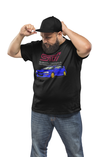 MĘSKA KOSZULKA MOTORYZACYJNA STI SUBARU TECNICA INTERNATIONAL 5