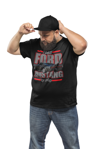 MĘSKA KOSZULKA MOTORYZACYJNA FORD MUSTANG GT 500 5