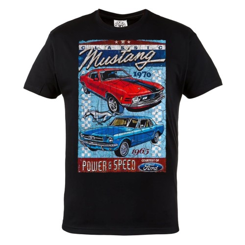 MĘSKA KOSZULKA MOTORYZACYJNA FORD MUSTANG VINTAGE CLASSIC 2
