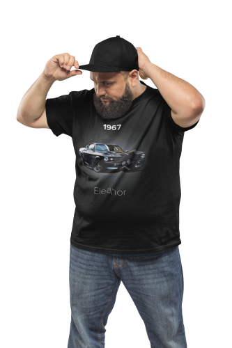 MĘSKA KOSZULKA MOTORYZACYJNA FORD MUSTANG ELEANOR 5