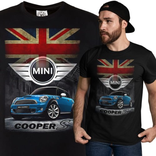 MĘSKA KOSZULKA MOTORYZACYJNA MINI COOPER S 1